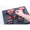 5S Supplies Replacement Foam for Milwaukee PACKOUT 48-22-8424 2 Piece Foam Kit MP-48-22-8424-BLK - alternate 6